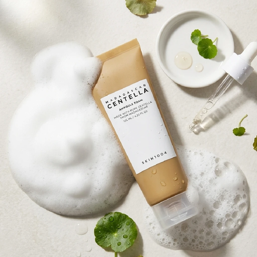 Madagascar Centella Ampoule Foam Yoko Yerba Buena