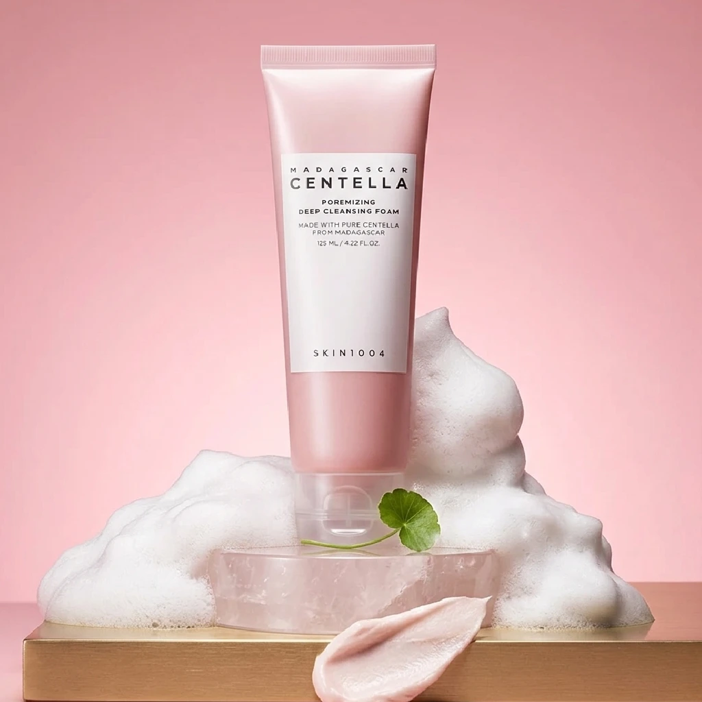 Madagascar Centella Poremizing Deep Cleansing Foam. Yerba Buena